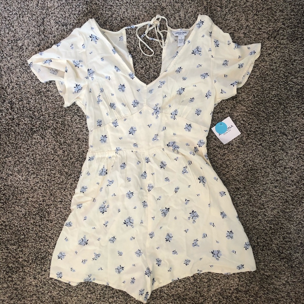 Arizona Jean Floral Romper